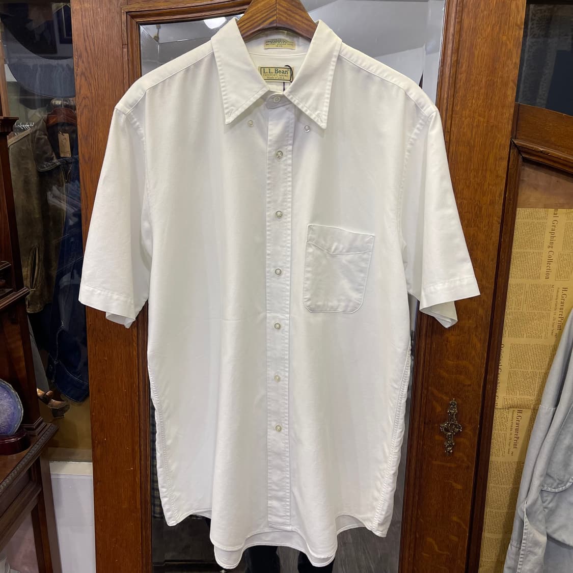90s 빈티지 L.L.Bean 옥스포드 셔츠 (Made in USA, 1 상품이미지1