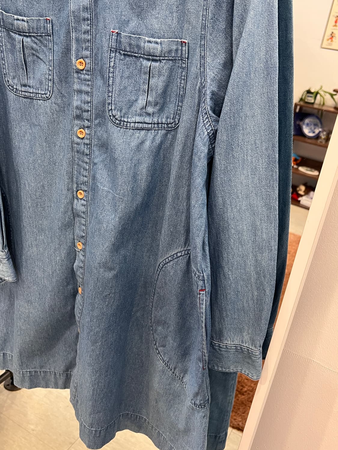 Vtg 빈티지 데님 원피스 상품이미지4
