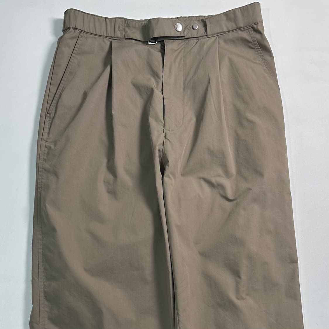 세터 코튼/폴리 벨티드 슬랙스 팬츠  상품이미지1