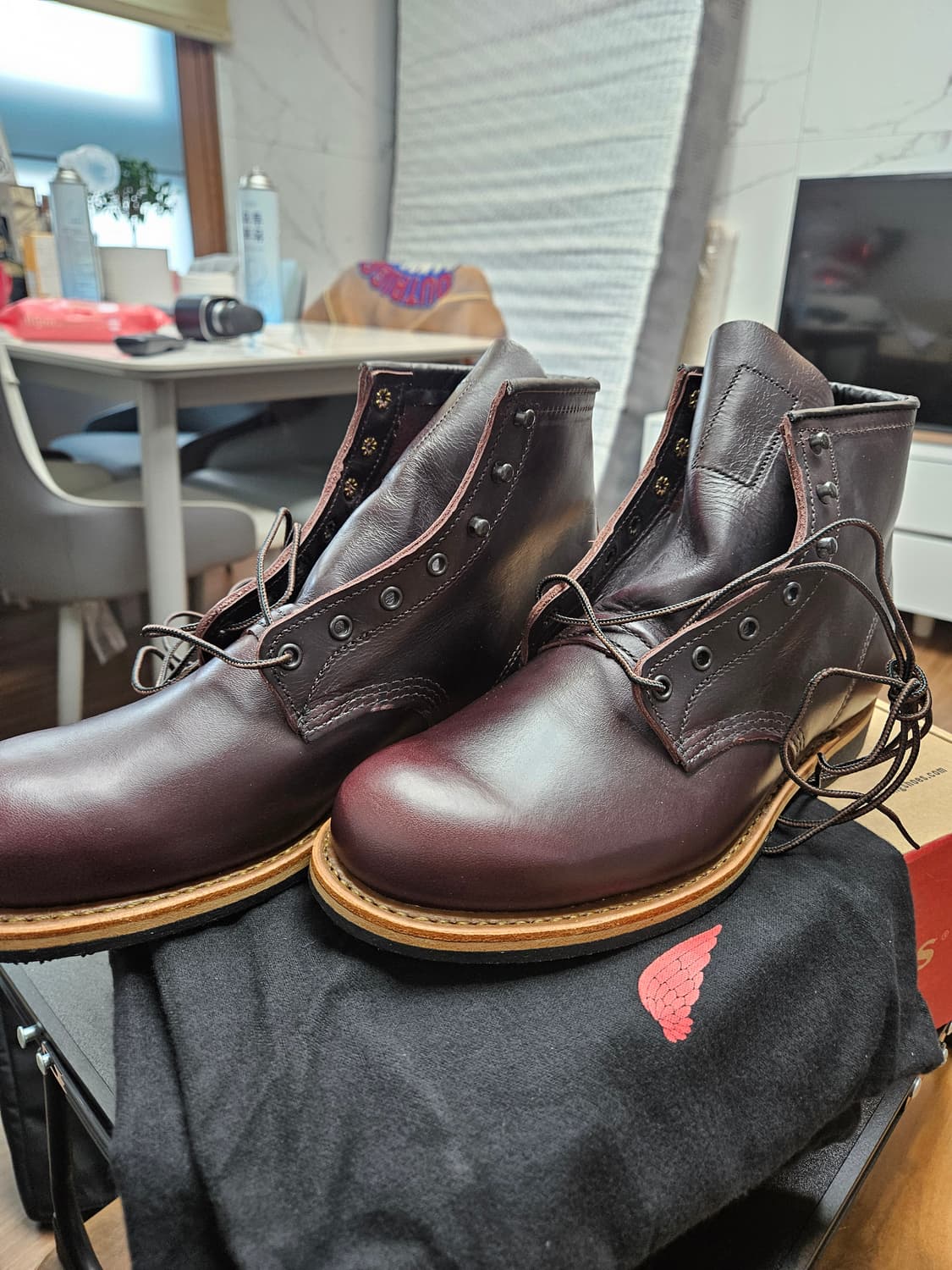 레드윙 벡맨 블랙체리 8.5D 새상품 상품이미지4