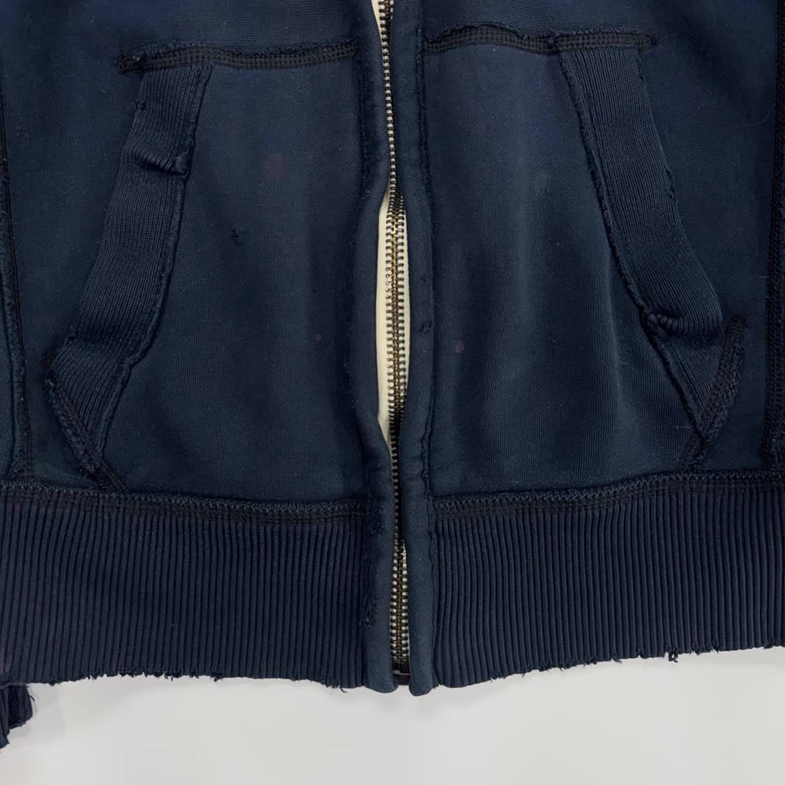 Abercrombie 아베크롬비 사이드로고 네이비 후드집업  상품이미지6