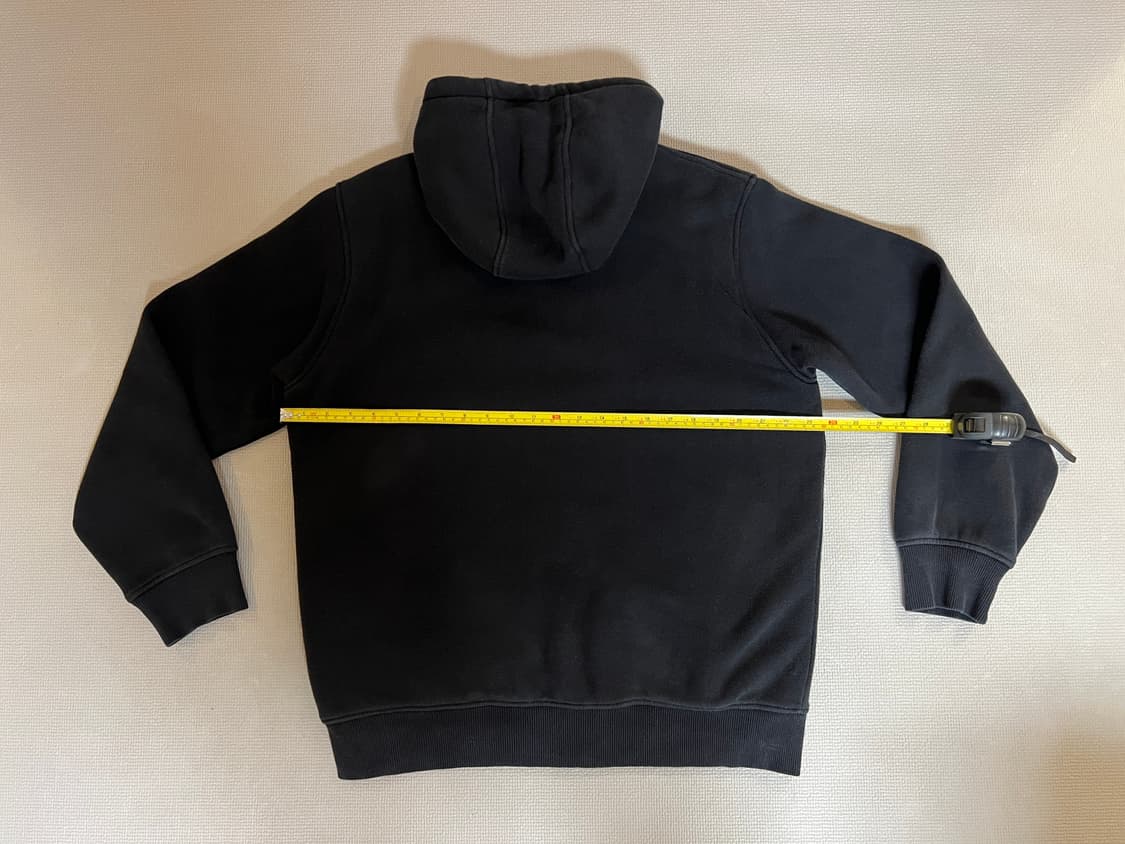 유니클로 보아 후드집업(블랙) XL 상품이미지6