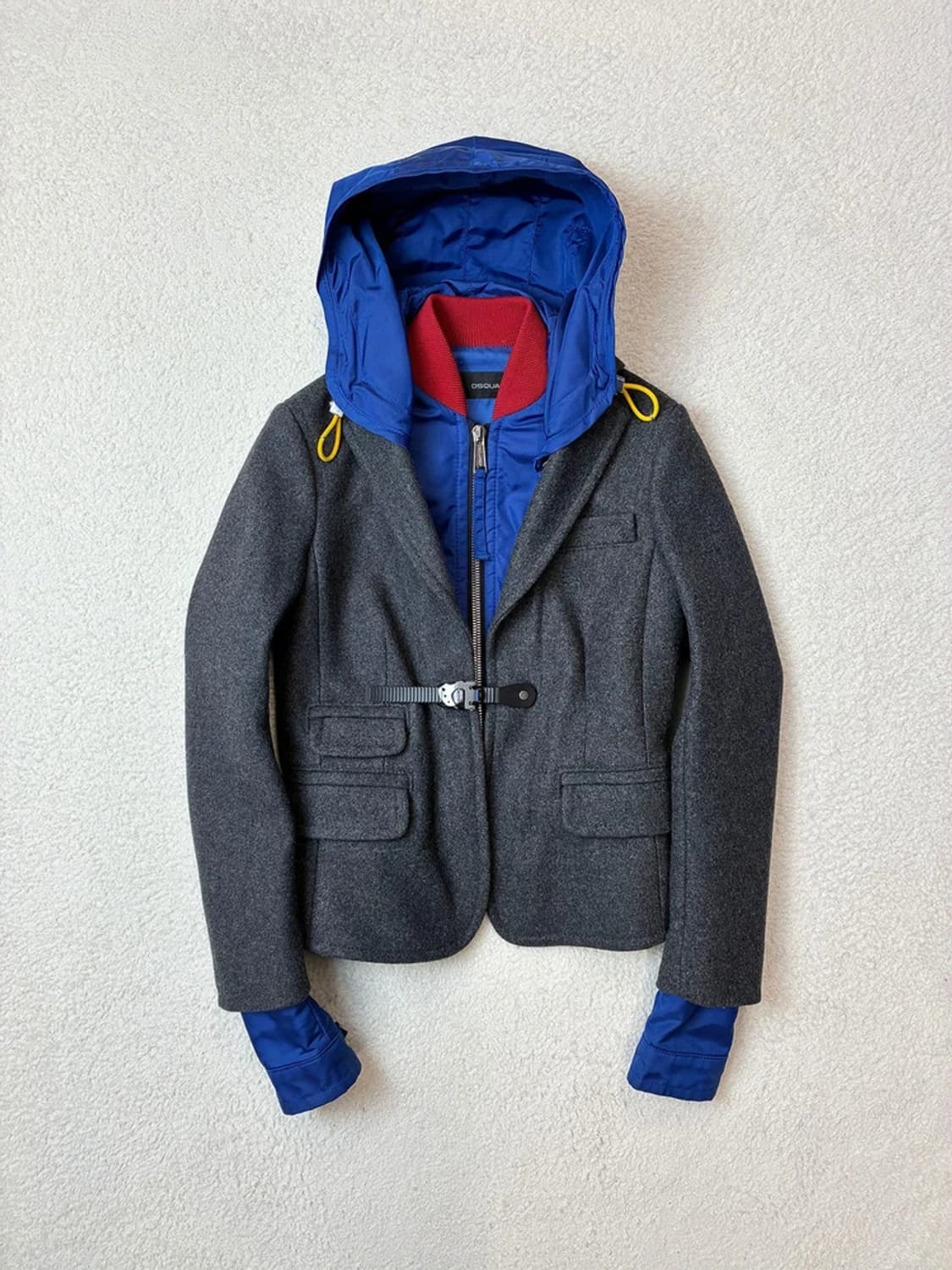 디스퀘어드2 멀티컬러 Y2K 레이어드 블레이저 자켓 PN6051 상품이미지1