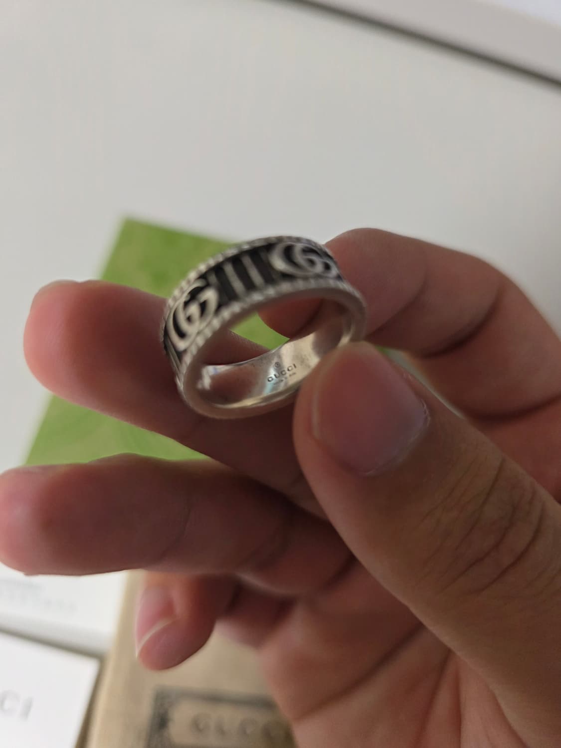 [세척완료,풀구성]구찌 마몬트링 18호 상품이미지5