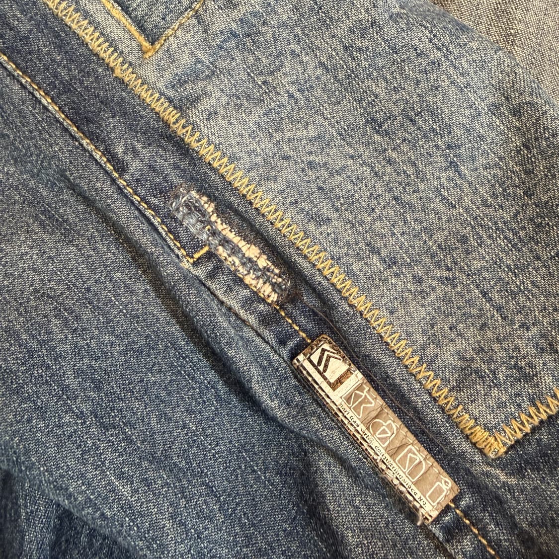 칼 카니 패치워크 데님 셔츠 자켓 [ 105 ] 상품이미지10