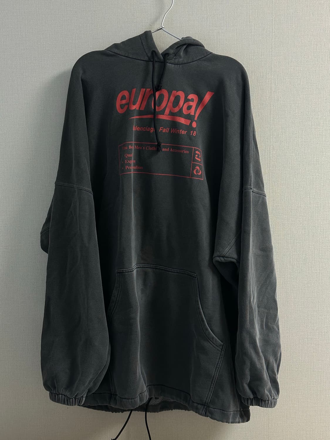 발렌시아가 18 유로파 후드 상품이미지1