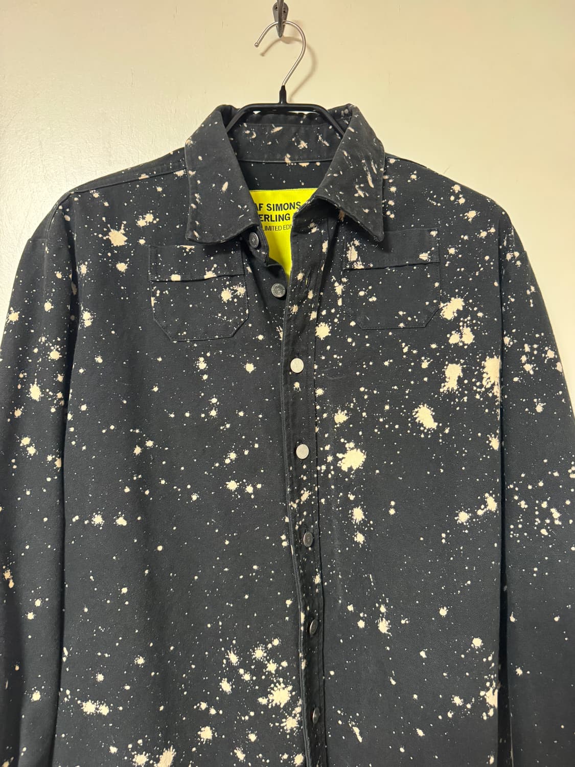 [46] 라프시몬스 스털링루비 투포켓 오버사이즈 셔츠 상품이미지3