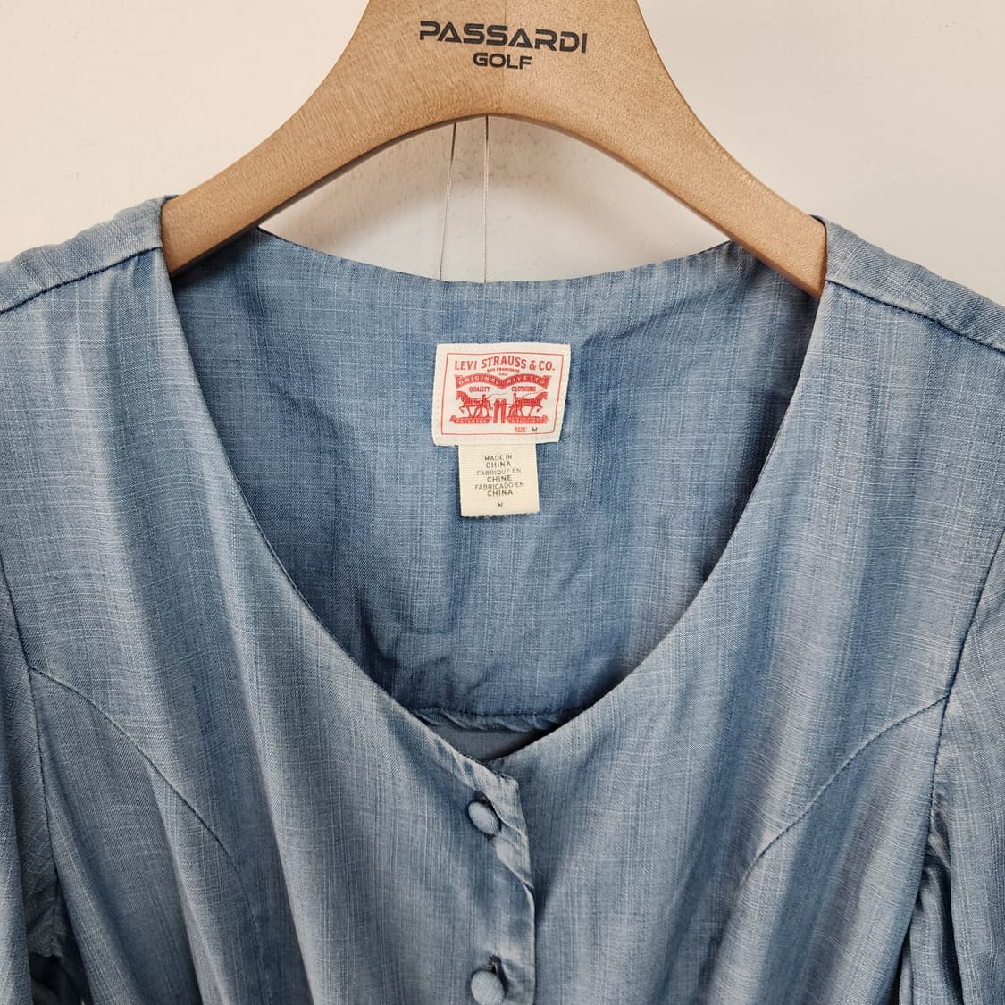 리바이스 데님 벨트 원피스 상품이미지2