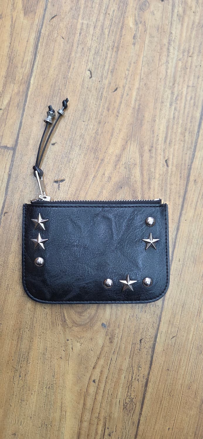 일리고 웨스턴 카드지갑 ㅡ블랙  상품이미지1