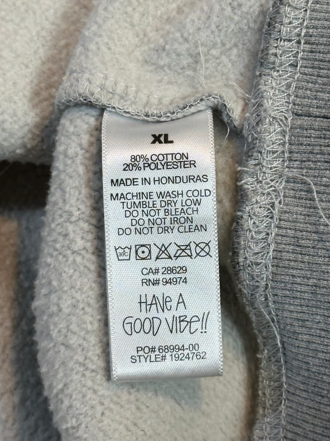 스투시 STUSSY 베이직 로고 기모 후드티 그레이 상품이미지9