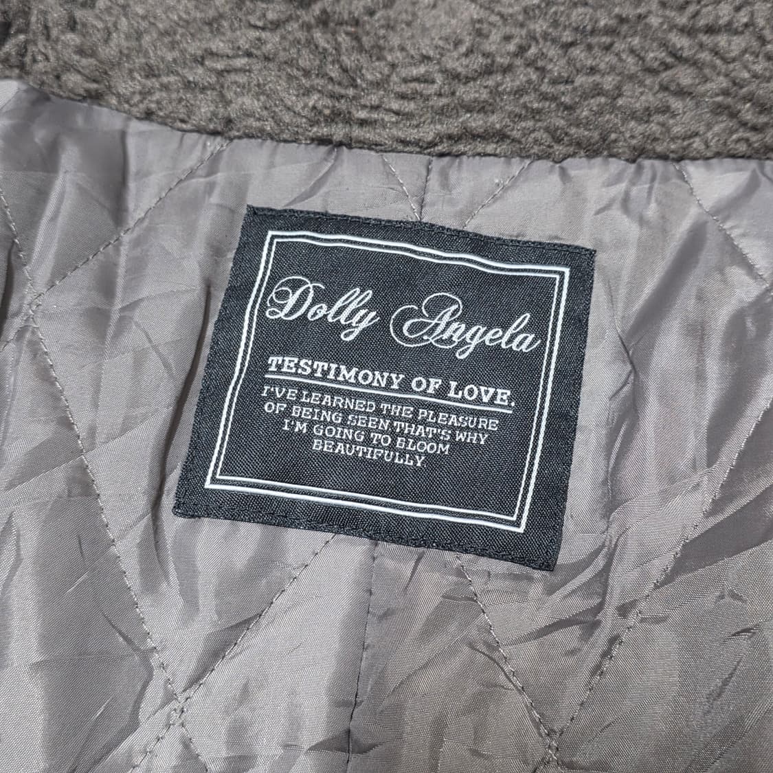 돌리엔젤 펑크 락시크 후드 셔링 투웨이 봄버 패딩 집업 y2k goa 상품이미지2