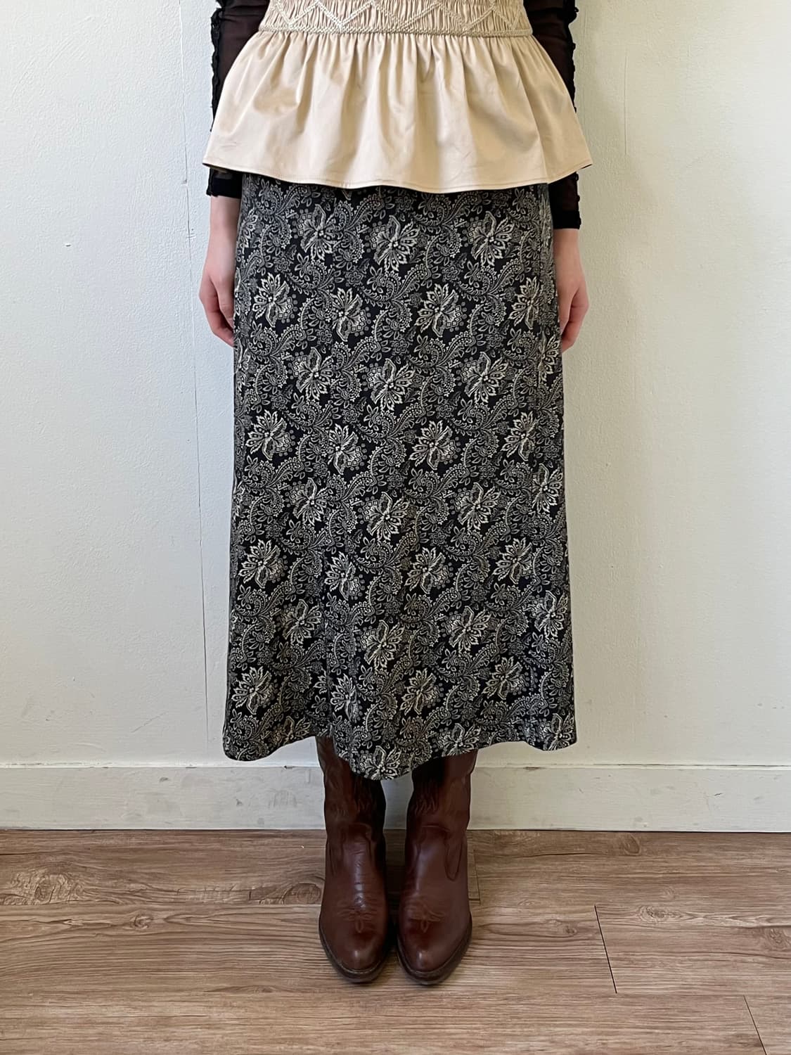 LAURA ASHLEY 실루엣 스커트 상품이미지5