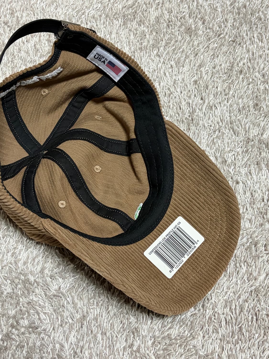 팔리 할리우드 25fw 코듀로이 볼캡 모자 상품이미지2