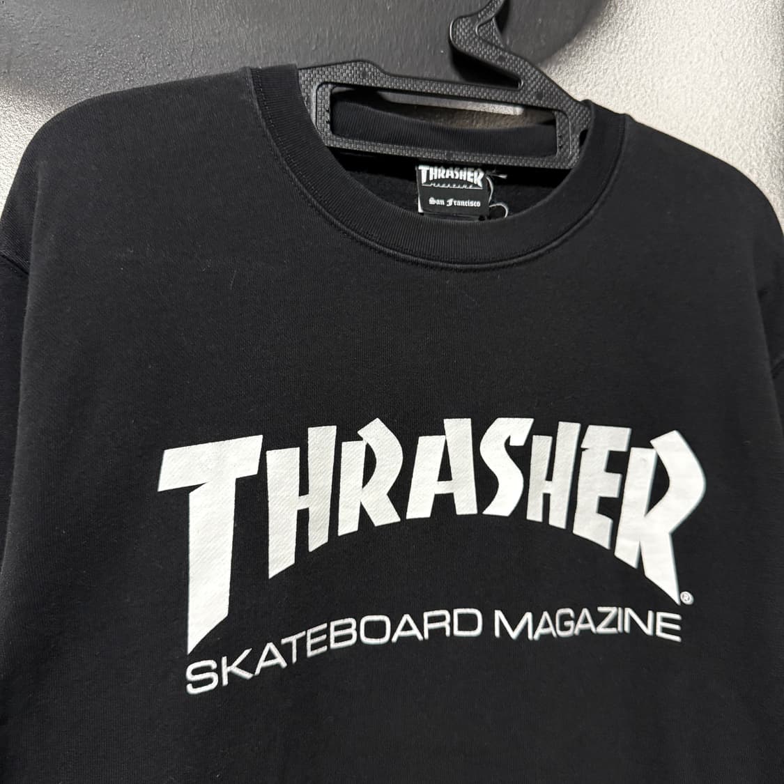 트래셔 스케이트보드 멀티 프린팅 스웻 셔츠 맨투맨 상품이미지3