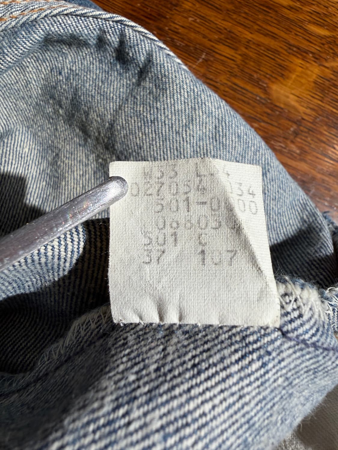 80s Levi's 501 (31, Made In U.S.A) 상품이미지8