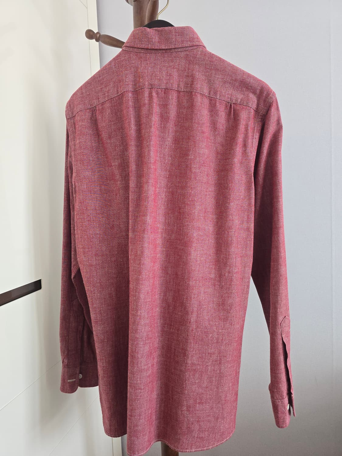 ​[RRL] 더블알엘 red/coral샴브레이 워크 셔츠 (15 1/2) 상품이미지4