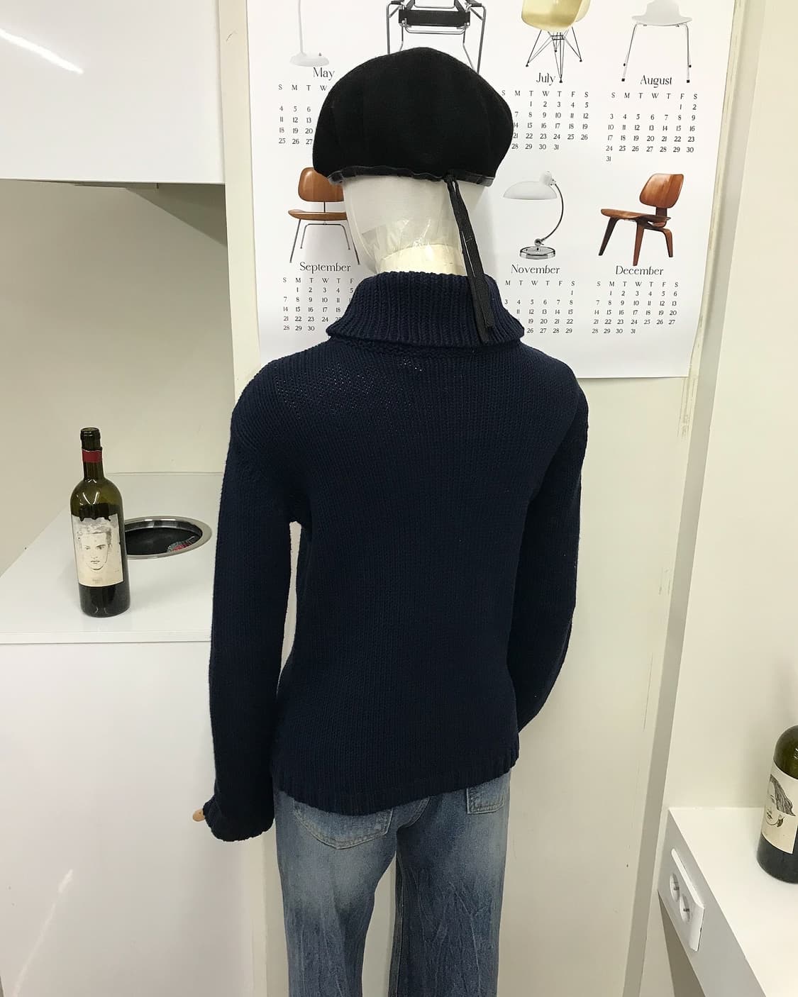 타미 아가일 폴라 니트 상품이미지7