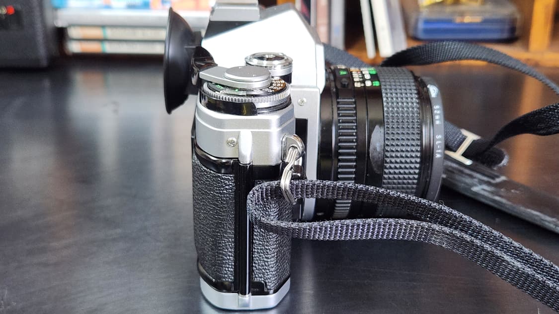 (미사용) 캐논 AE-1 + FD 50mm f1.4 필름 카메라 상품이미지8