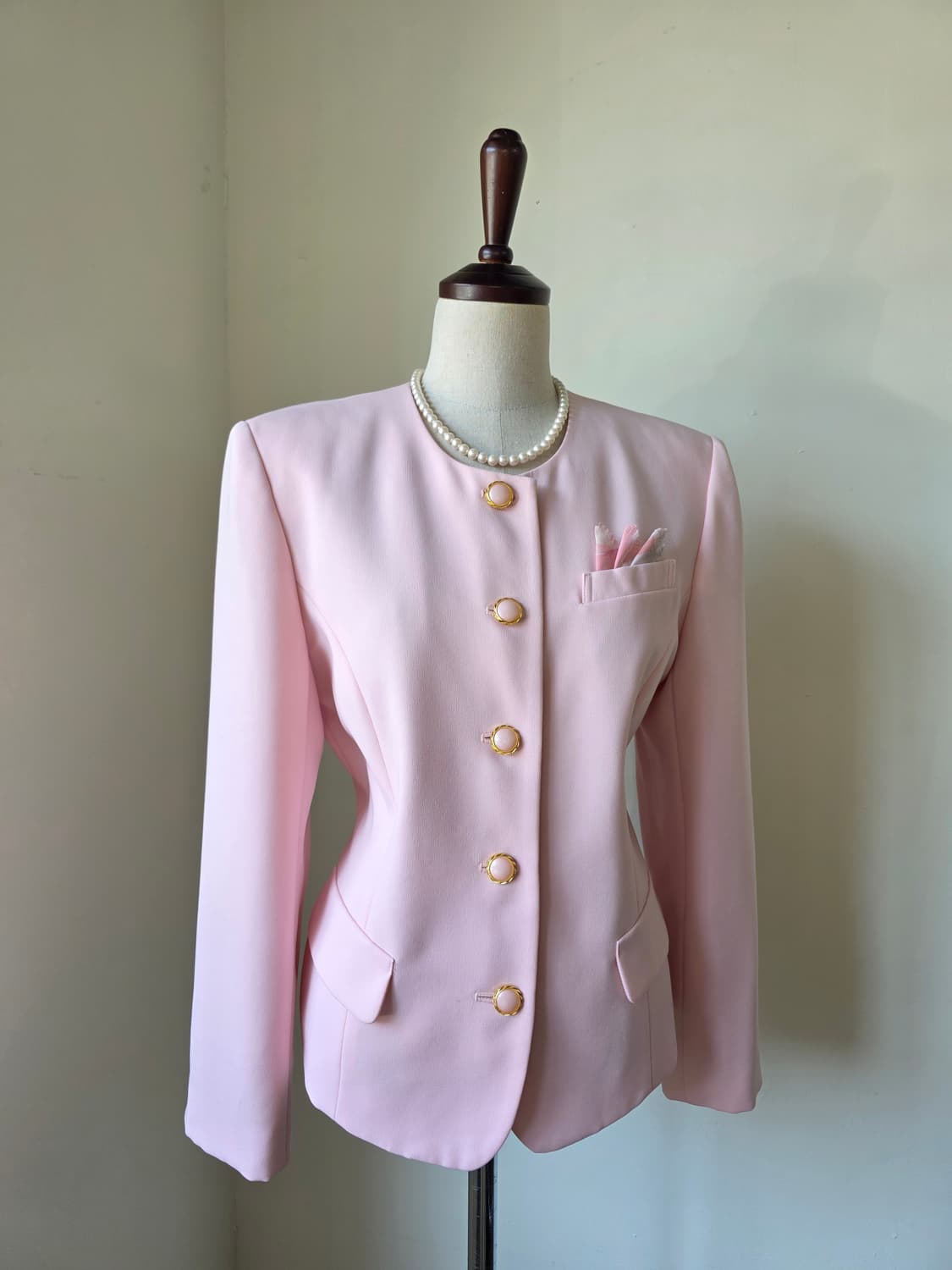 핑크 금장 자켓 상품이미지2