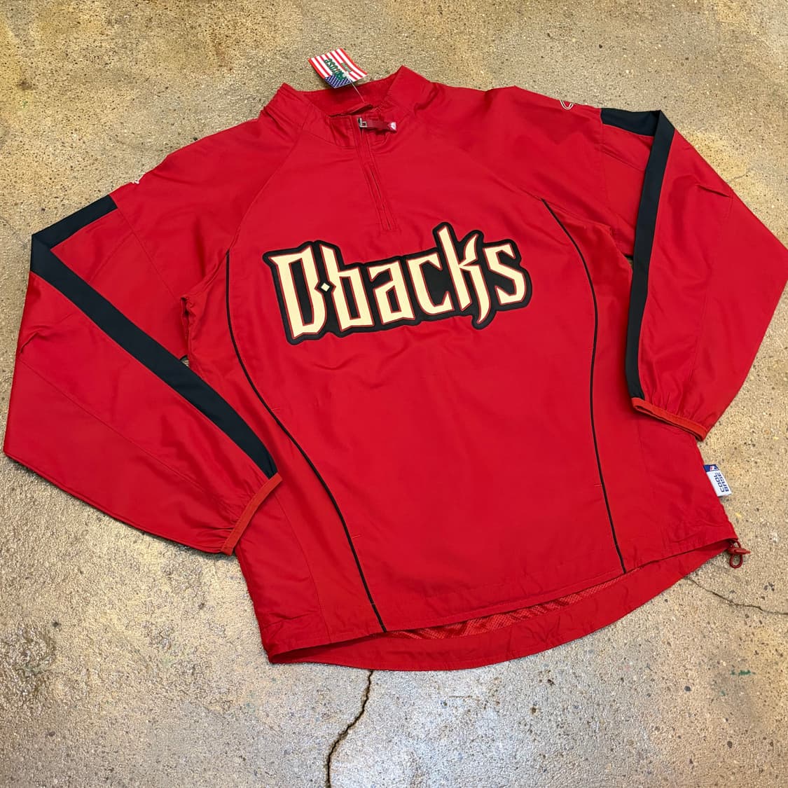 미국 빈티지 마제스틱 다이아몬드 백스 아노락 바람막이 상품이미지2