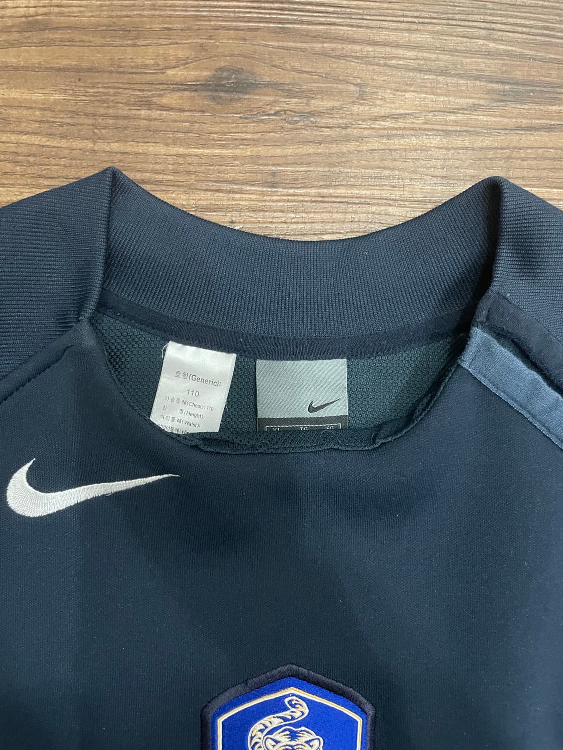 00s 나이키 대장 국가대표 국대 쉘탑 써멀탑 웜업 네이비 상품이미지6