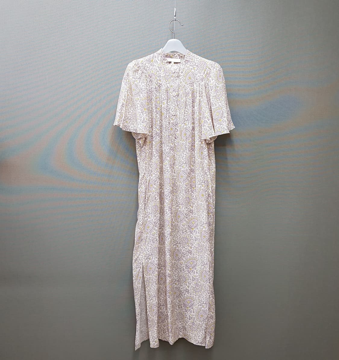 바네사브루노 2022 플로럴 페이즐리 벨티드 롱 원피스  34사이즈 상품이미지2