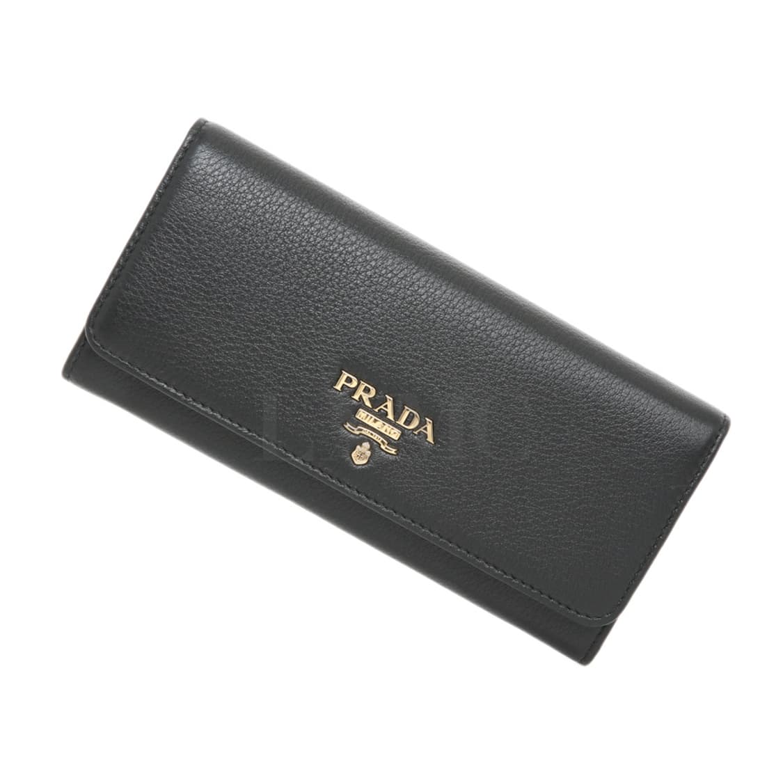 프라다 비텔로 레더 블랙 장지갑 1MH132 플랩지갑 상품이미지5