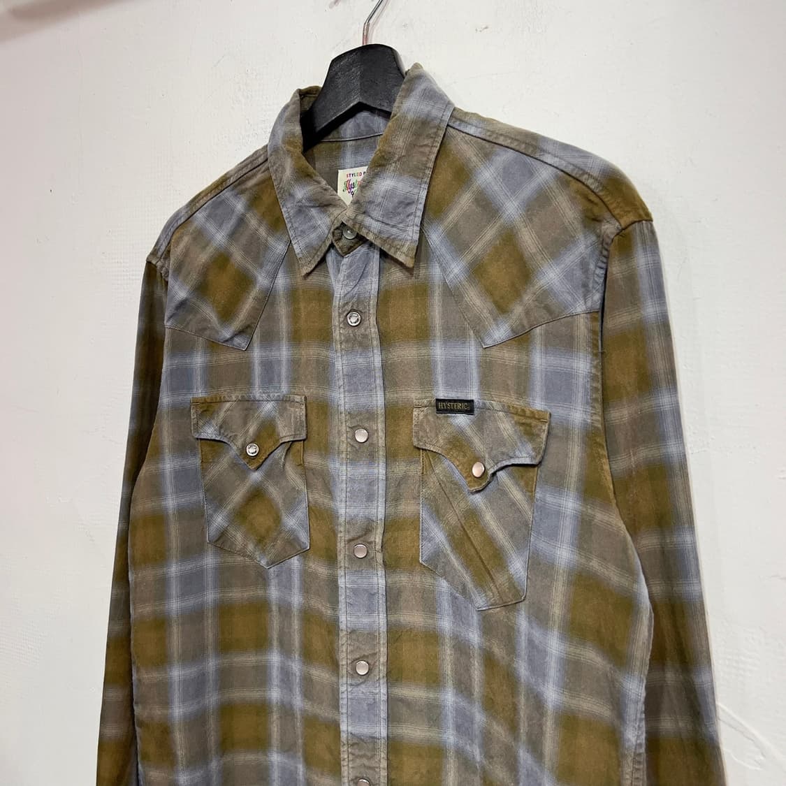 히스테릭글래머 펑크 체크 셔츠 상품이미지4