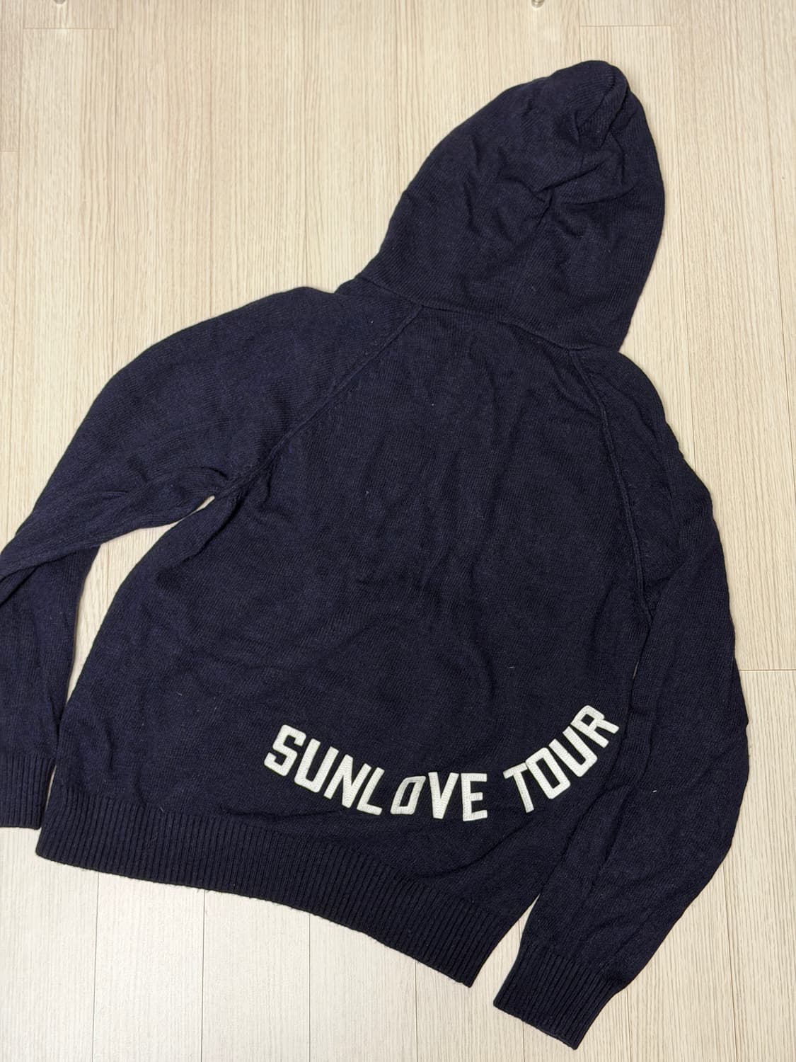 썬러브 니트 후디 상품이미지3