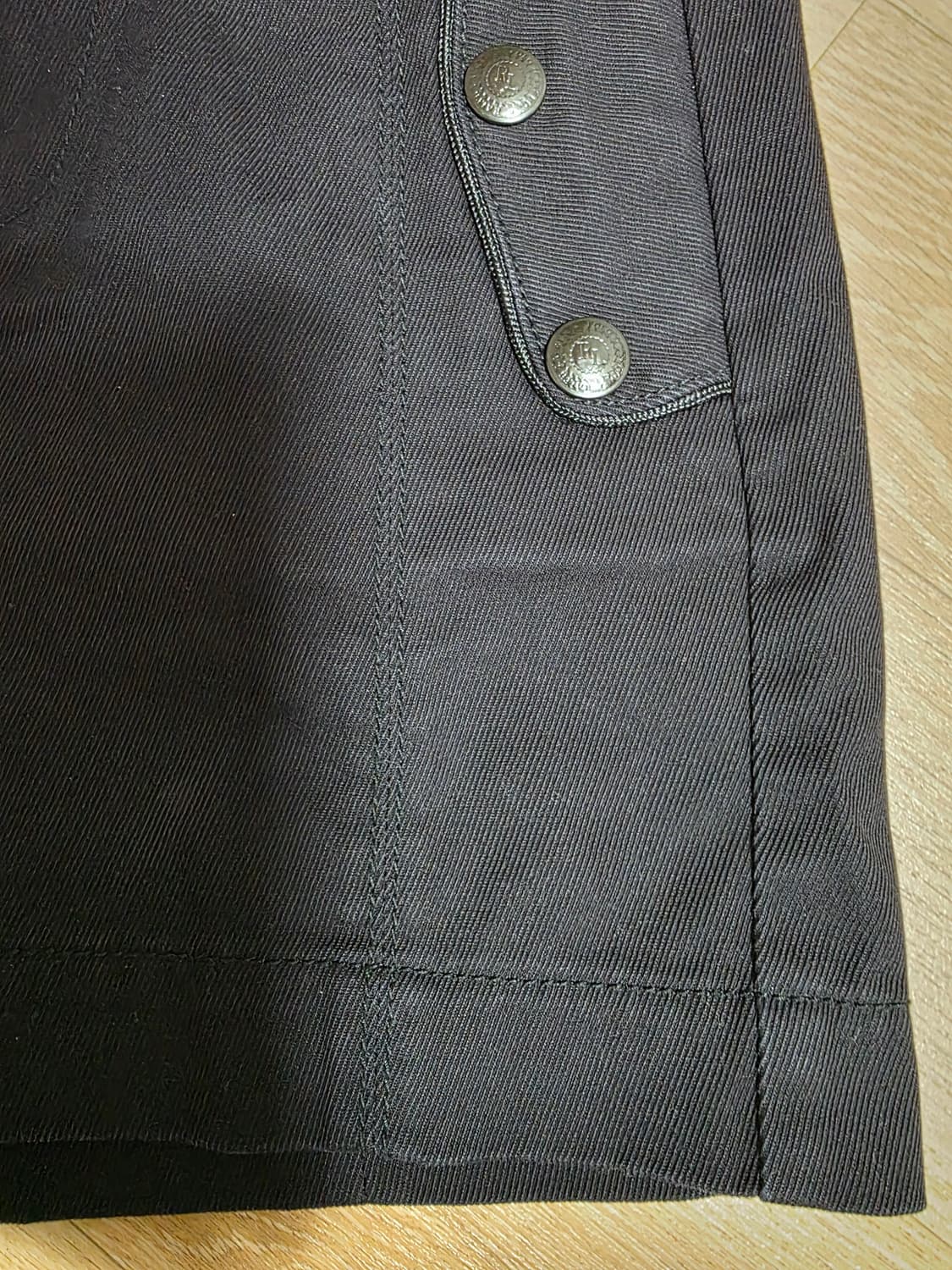 폴로랄프로렌 빈티지 치노 미니 스커트 블랙 25 상품이미지5