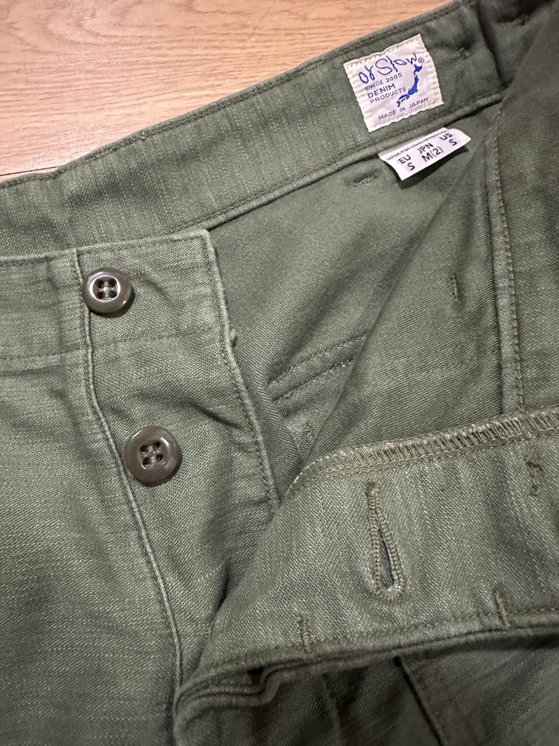 Orslow 퍼티그 오리지널핏 2사이즈 상품이미지3