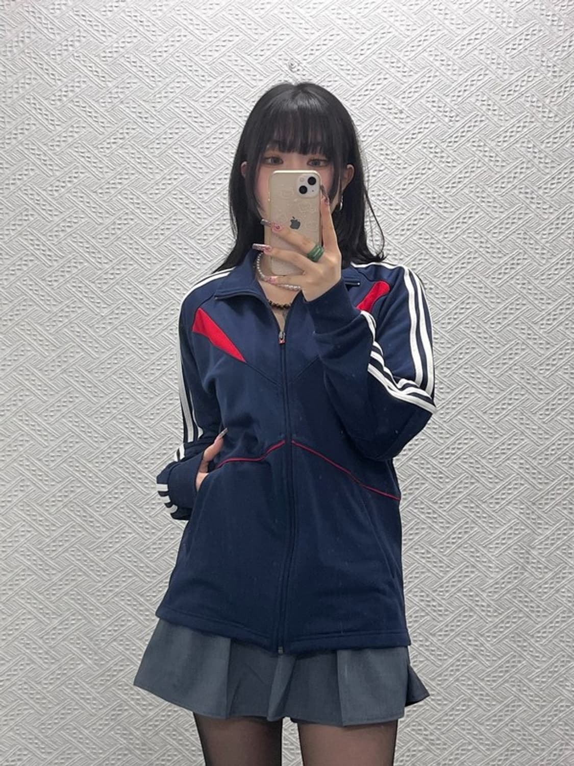 아디다스 레트로 00's 빈티지 배색 져지 집업 95 C11718 상품이미지2