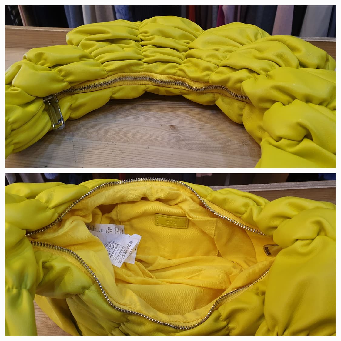 COS 옐로우 리플크로스 상품이미지5