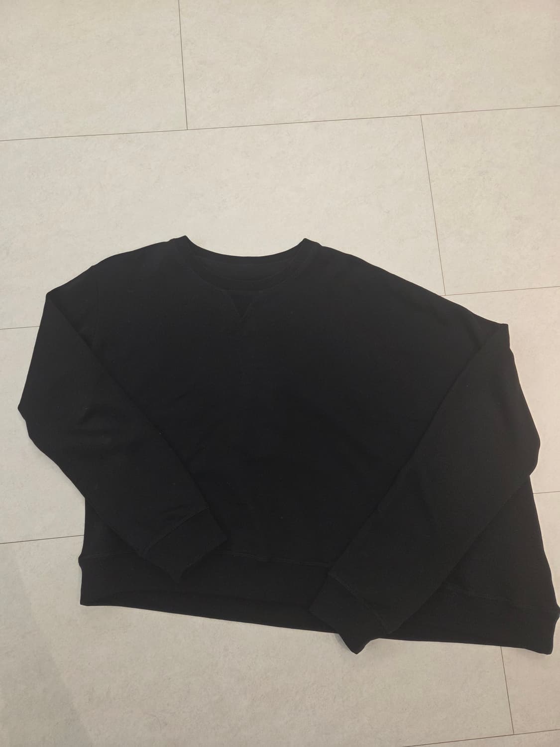 메종마르지엘라 MM6 비대칭 맨투맨 상품이미지6