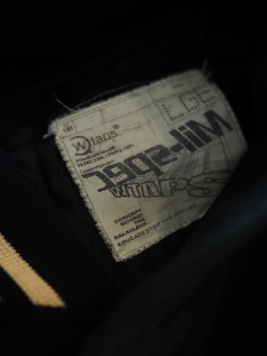 00's WTAPS varsity jacket 상품이미지9