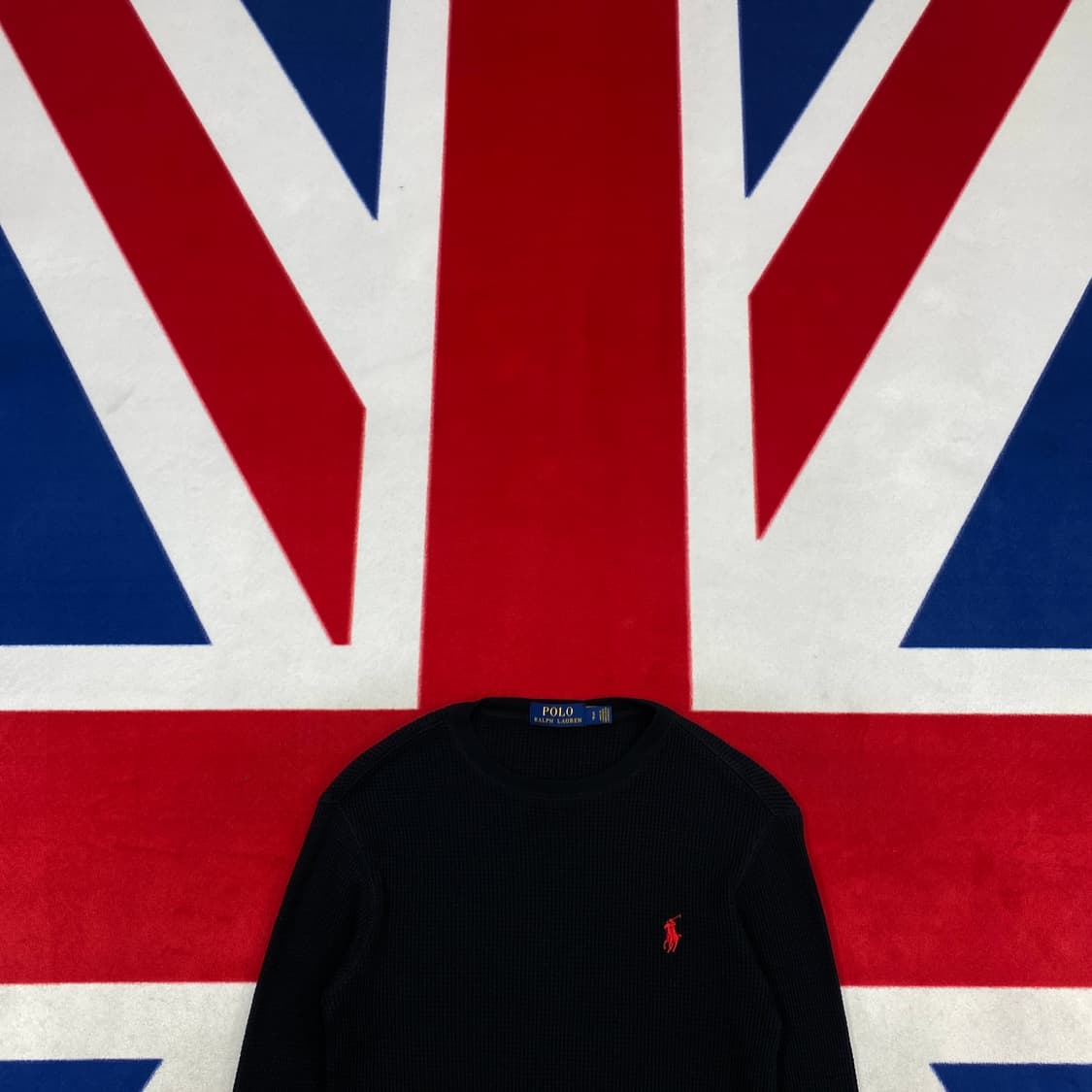 폴로 딱붙핏 와플 롱슬리브 여성S  상품이미지2