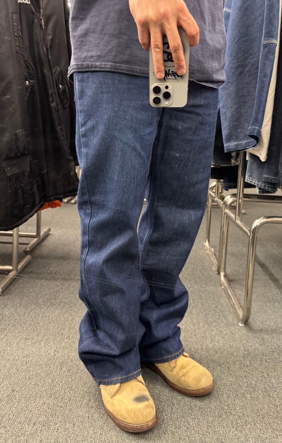 34)리바이스 빈티지 오렌지탭 645 데님팬츠 상품이미지1