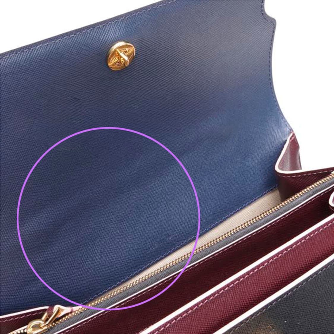 (중고) 마르니 네이비 사피아노 트렁크 탑 핸들 토트백 상품이미지9