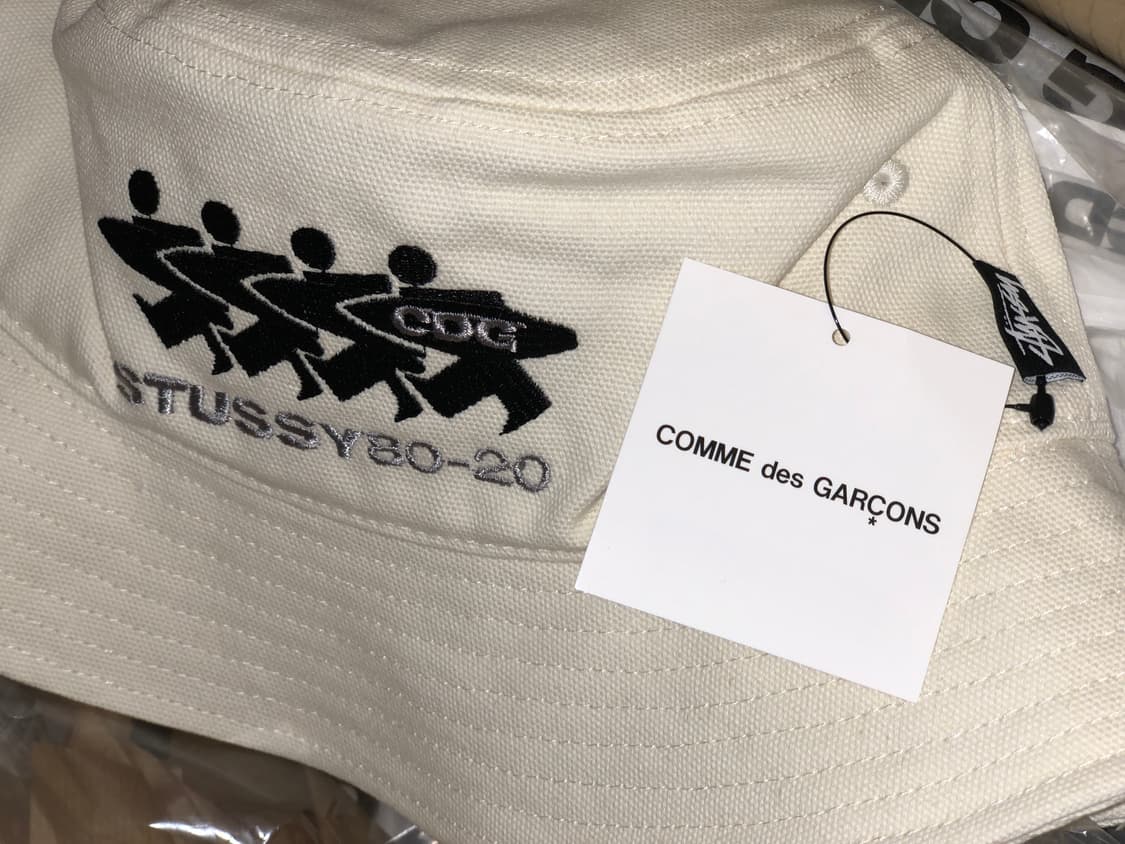 Stussy X CDG Bucket hat 상품이미지2