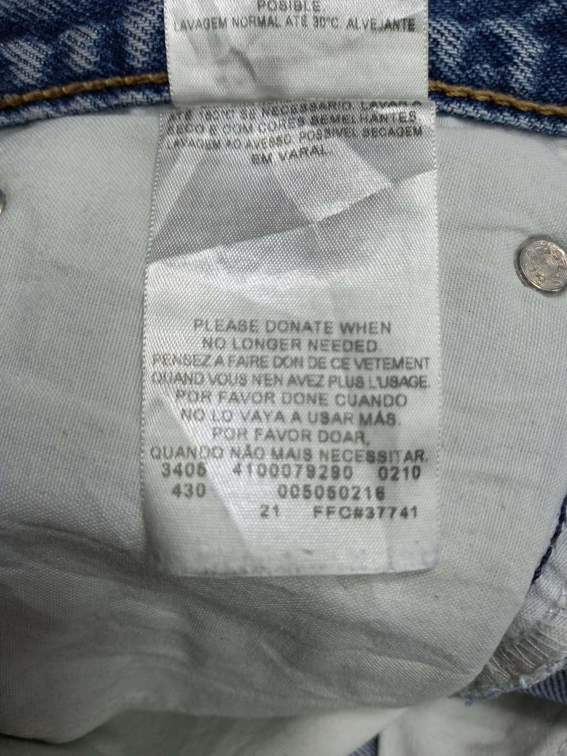 38 리바이스505 Lesotho 일자진 38-152 상품이미지8