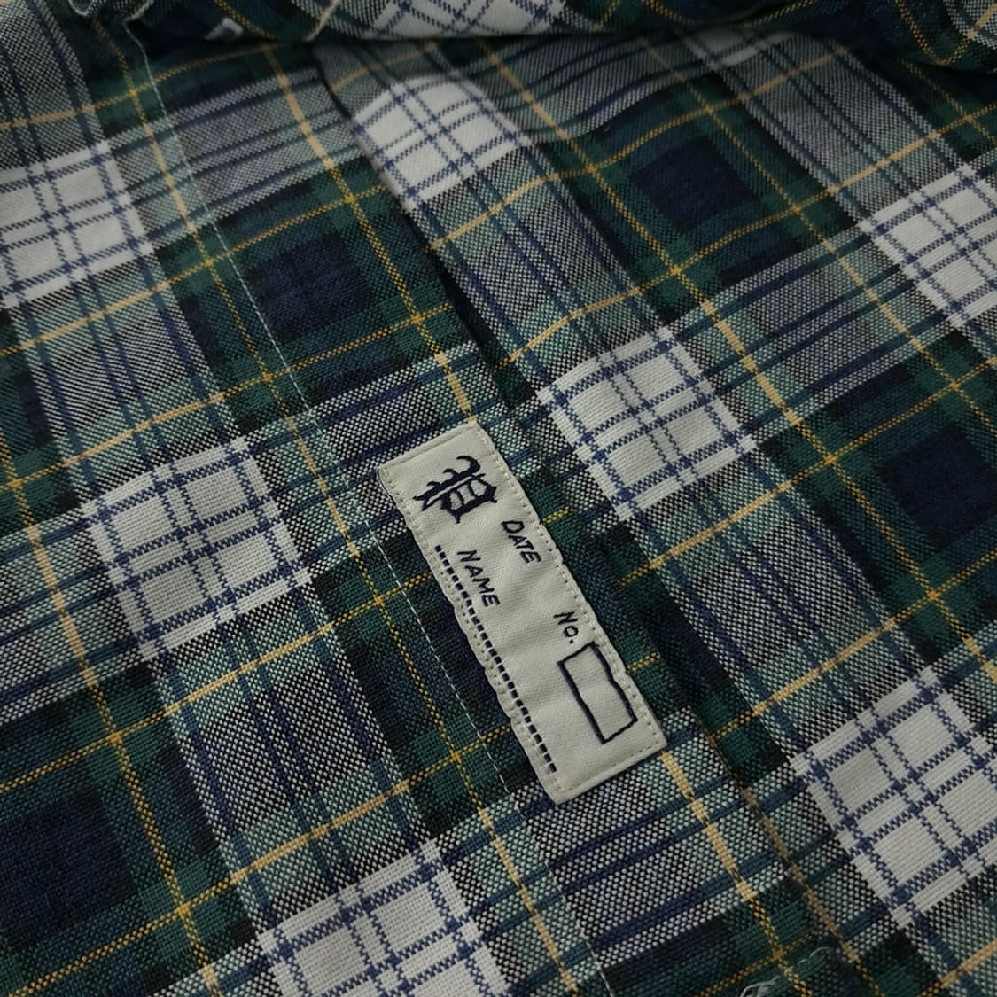 CK412 XL 폴로 90s 클래식 타탄체크 반팔 셔츠 남방 상품이미지5