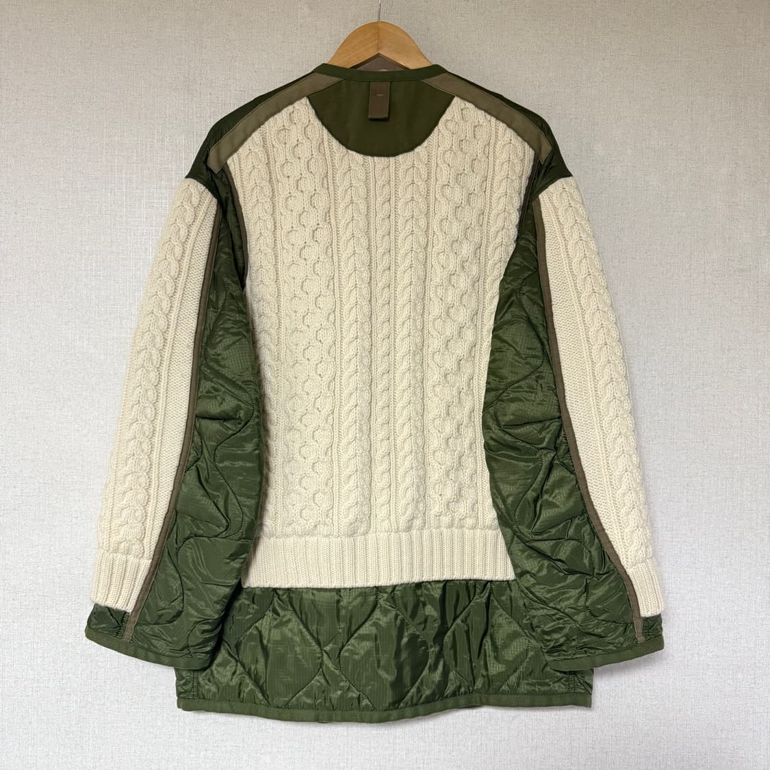 [M]준야와타나베 21AW 니트 도킹 라이너 파카 상품이미지5