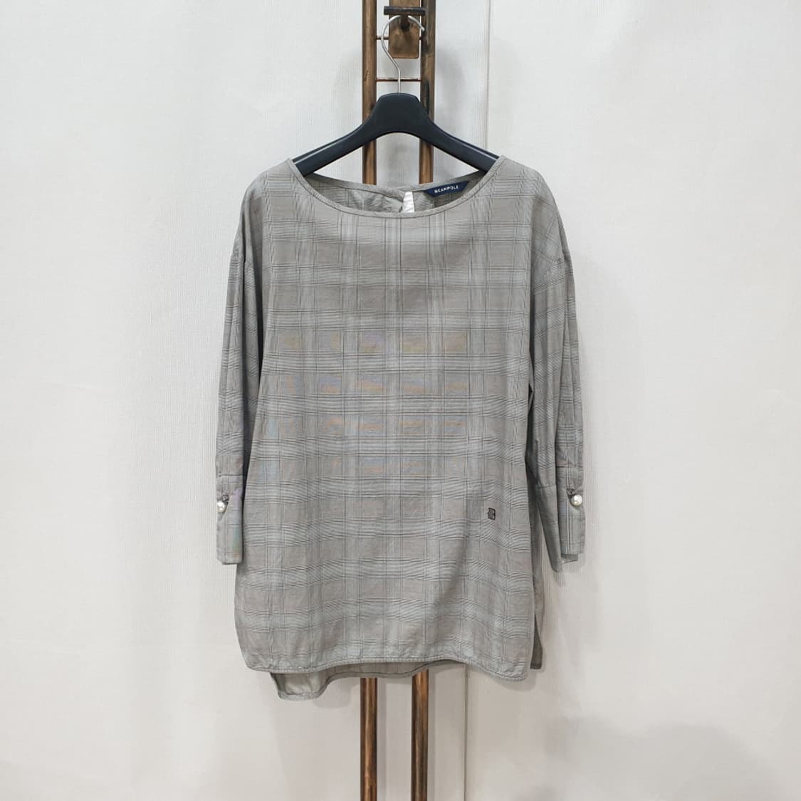 빈폴레이디스 글렌 체크 루즈핏 셔츠 95 상품이미지1