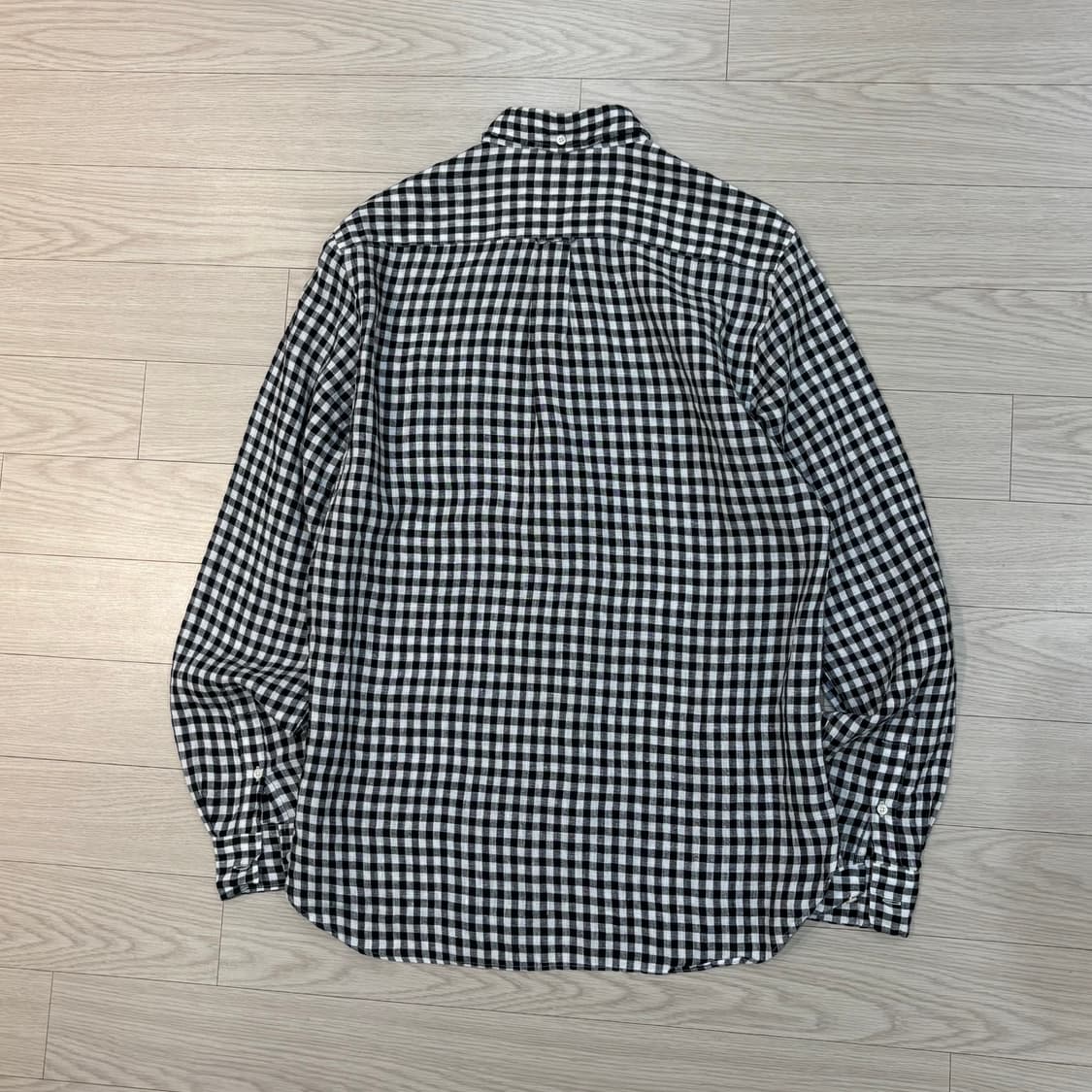 Beams Plus Linen Check Shirt 빔즈 린넨 셔츠 상품이미지5