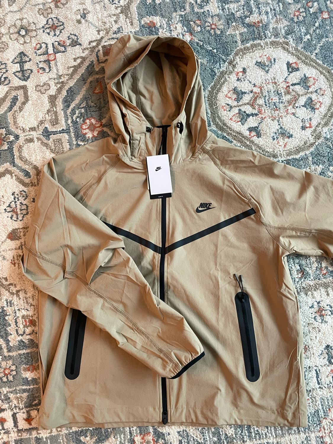 나이키 테크 윈드러너 우븐 풀 집 자켓  (새제품 XXL) 상품이미지1