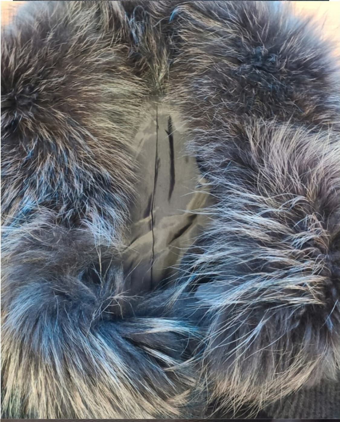 MAYU DESIGN (일본정품)천연폭스털 고급 알파카코트 자켓 점퍼 패 상품이미지3