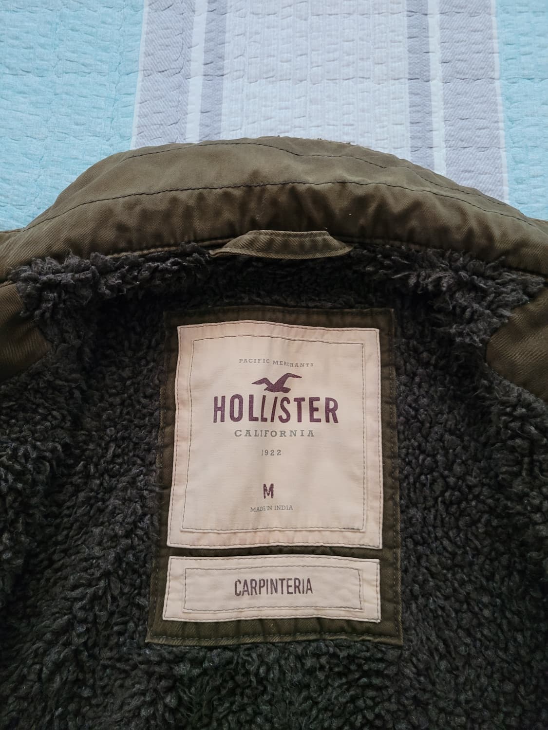 아베크롬비 홀리스터 울프죠 밀리터리 야상자켓 M 105사이즈 상품이미지8