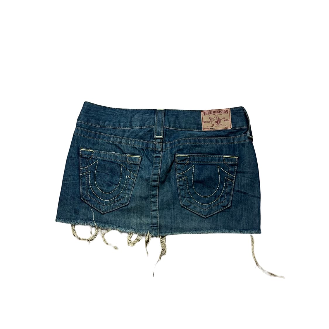 TRUE RELIGION 트루릴리전 미니 데님 스커트 상품이미지2