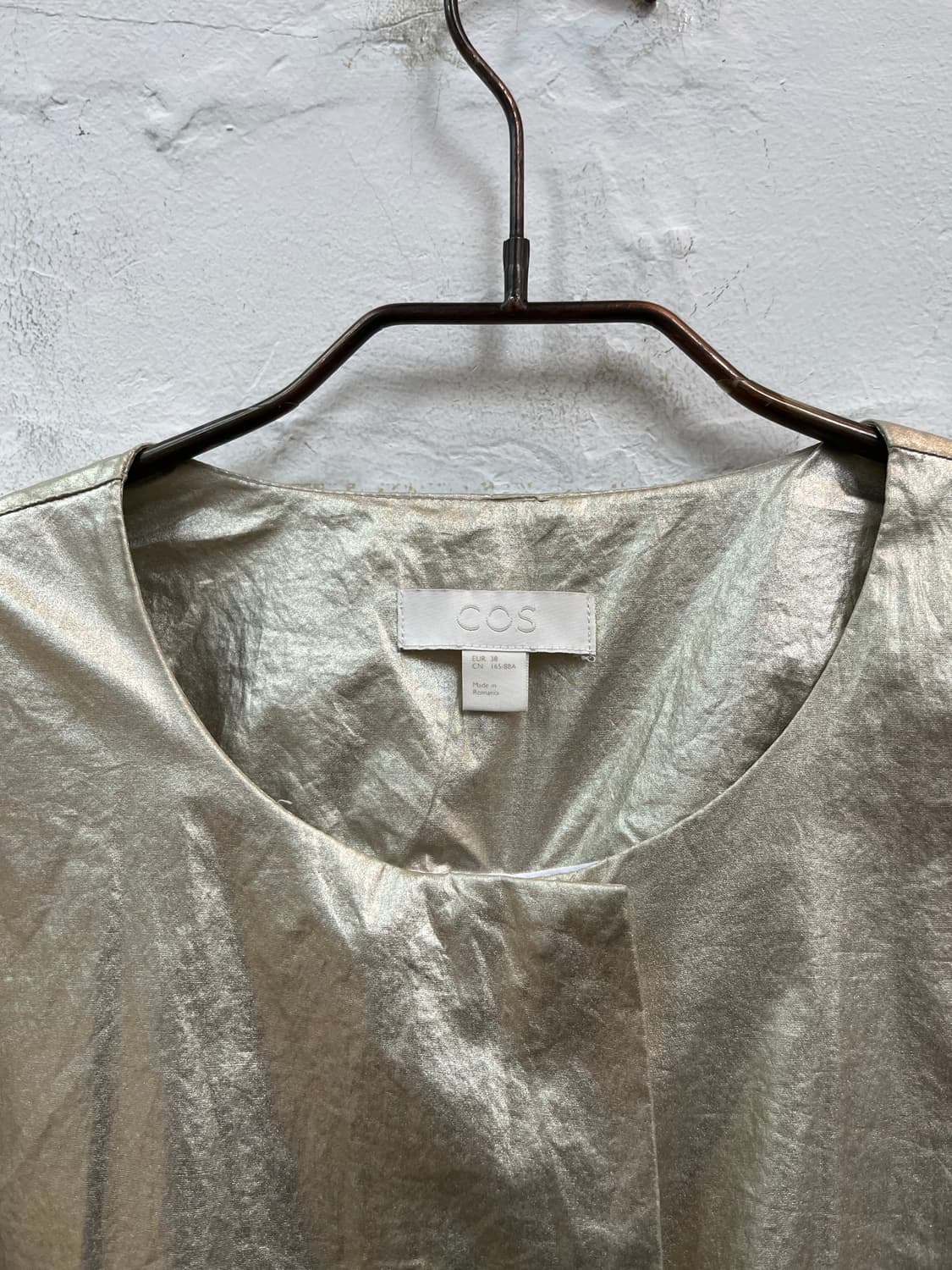 COS Gold Cotton Jacket 골드 자켓 38 상품이미지2