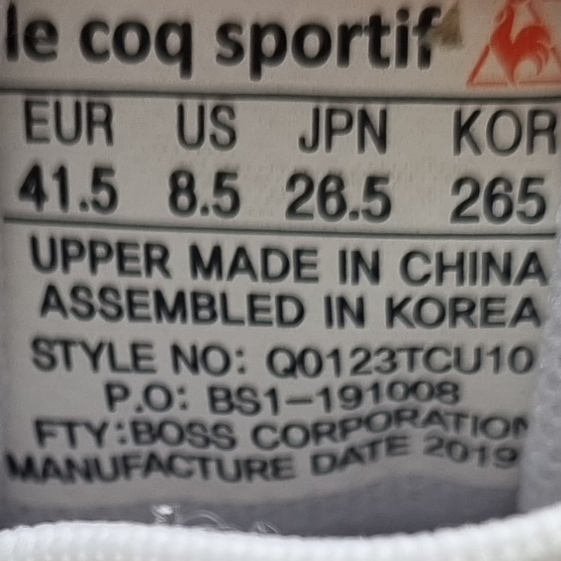 르꼬끄 루앙 남성운동화265 상품이미지6